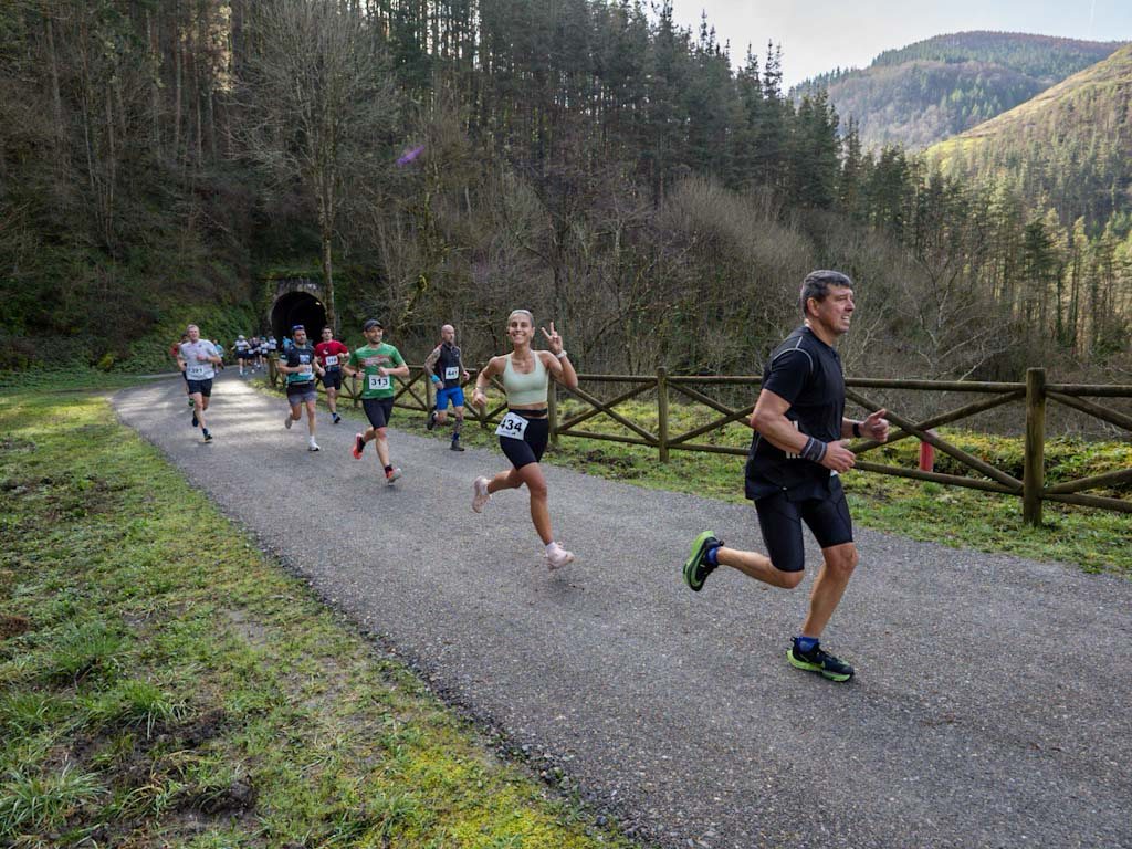 Urolako Trena Maratoia 21K: Zumarraga → Azpeitia, Vía Verde del Urola (Gipuzkoa)