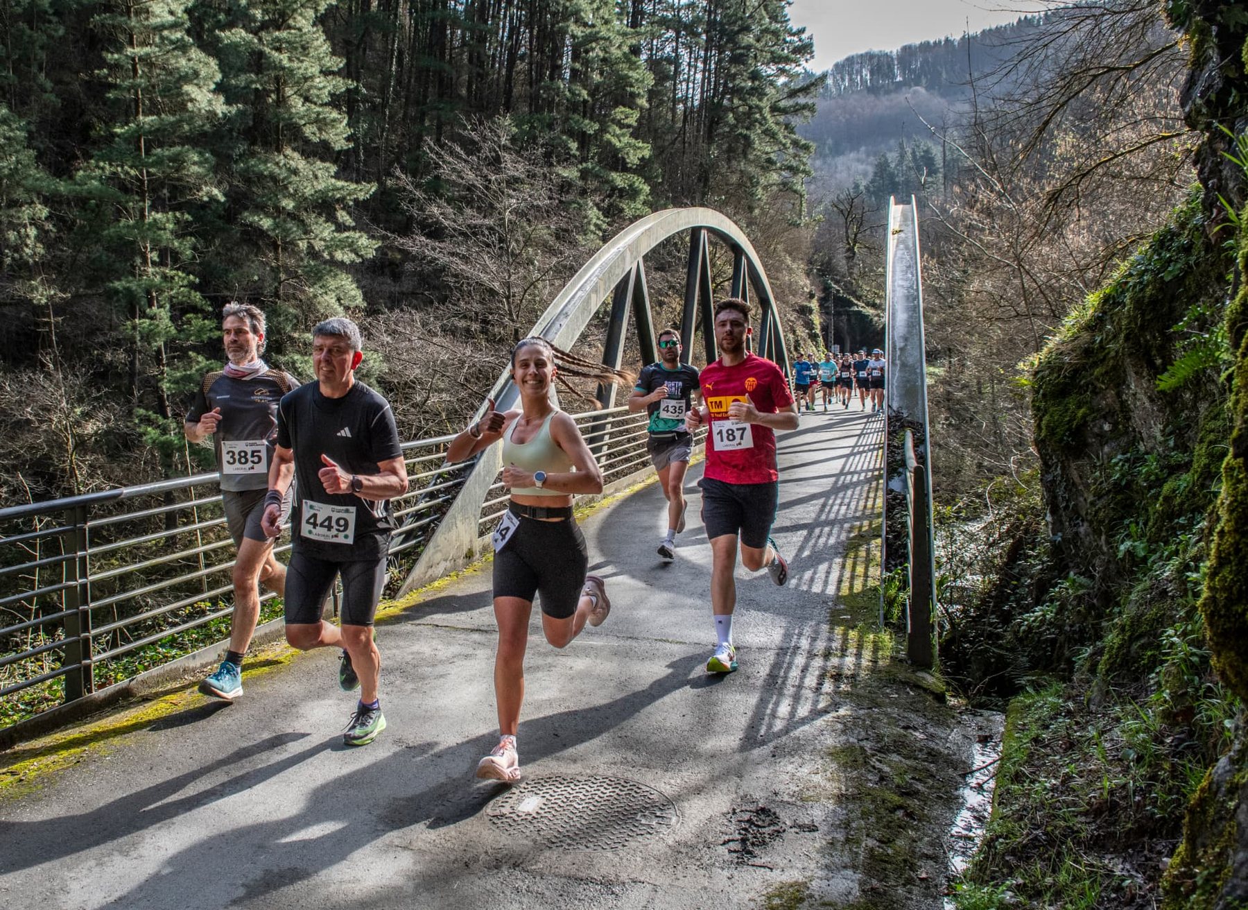 Urolako Trena Maratoia 42K: Zumarraga → Zumaia, Vía Verde del Urola (Gipuzkoa)